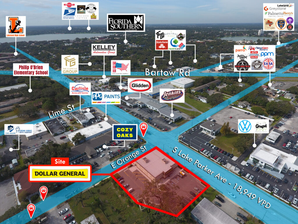 Dollar General Lakeland, FL Dollar Store Properties For Sale